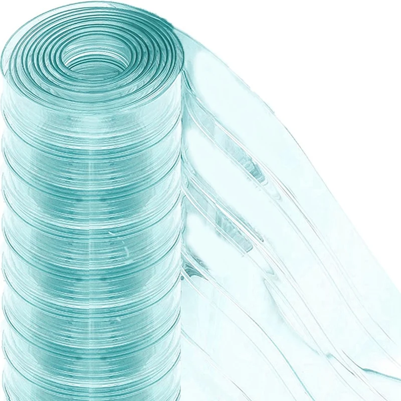 Plastic Vinyl Replacement Strip Curtain-Door,6.8In L X 7.5In W X 0.08In Thick,Clear Waterproof PVC For Warehouse Doors Durable
Plastic Vinyl Replacement Strip Curtain-Door,6.8In L X 7.5In W X 0.08In Thick,Clear Waterproof PVC For Warehouse Doors Durable