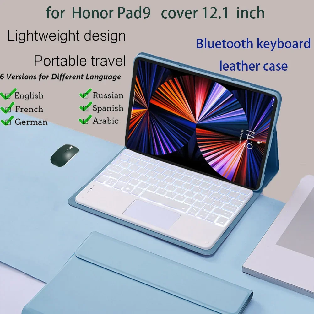 Кожаная Bluetooth-клавиатура для Honor Pad 9, чехол с магнитной клавиатурой для Honor 12,1 дюйма, чехол русская Иврит Клавиатура
Кожаная Bluetooth-клавиатура для Honor Pad 9, чехол с магнитной клавиатурой для Honor 12,1 дюйма, чехол русская Иврит Клавиатура