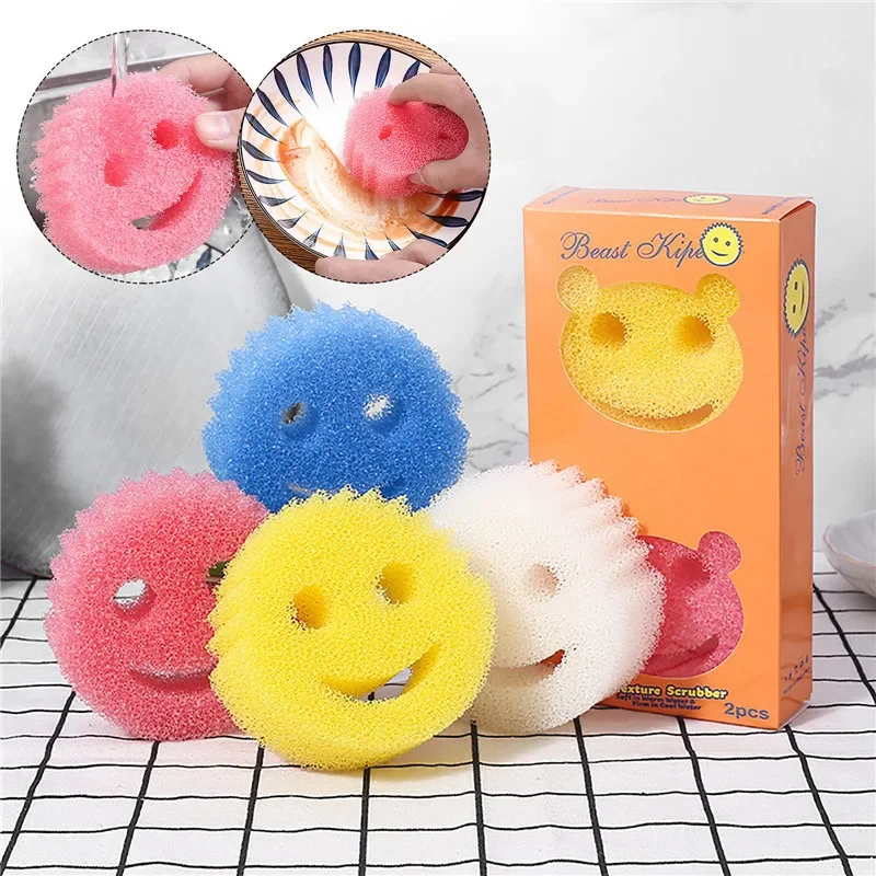 2PCS Creativity Household Magic Dishwashing Sponge Kitchen Bathroom Migic Cleaning Wipe Strong Scouring Pad Miracle Sponge
2PCS Creativity Household Magic Dishwashing Sponge Kitchen Bathroom Migic Cleaning Wipe Strong Scouring Pad Miracle Sponge