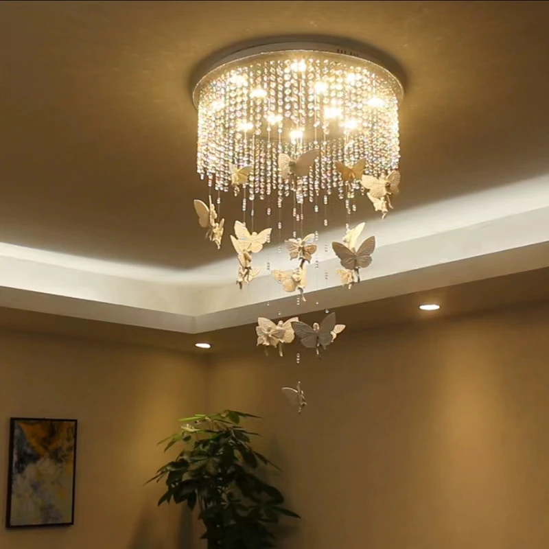 Nodic Style Angel Modern Living Room K9 Ceiling Led Remote Crystal Chandelier Lights 220V 110V E14 For Bed Room Kitchen Lamp
Nodic Style Angel Modern Living Room K9 Ceiling Led Remote Crystal Chandelier Lights 220V 110V E14 For Bed Room Kitchen Lamp