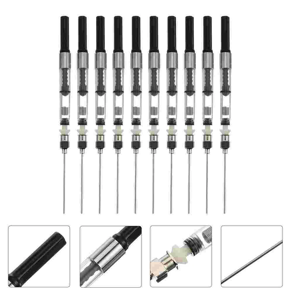 10 Pcs Fountain Pen Converter Ink Absorption for Fill Assistant Office Stationery Plastic Auxiliary Absorber Colorful Pens
10 Pcs Fountain Pen Converter Ink Absorption for Fill Assistant Office Stationery Plastic Auxiliary Absorber Colorful Pens
