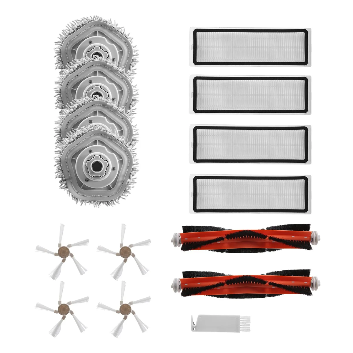 For Bot W10 Robot Vacuum Cleaner Accessories Main Side Brush Washable HEPA Filter Mop Cloth Spare Parts
For Bot W10 Robot Vacuum Cleaner Accessories Main Side Brush Washable HEPA Filter Mop Cloth Spare Parts