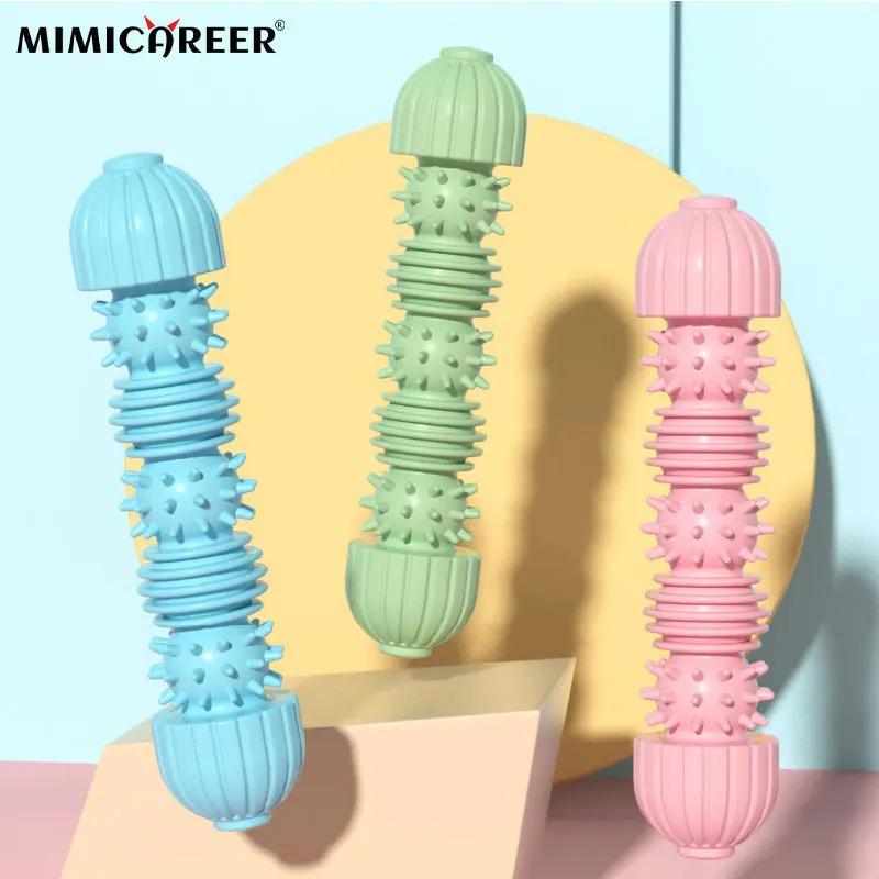 Pet Dogs TPR Molar Stick Chew Interactive Toy for Cleaning Teeth Massager Bite Resistant Toy Toothbrush Puppy Molar rod Supplies
Pet Dogs TPR Molar Stick Chew Interactive Toy for Cleaning Teeth Massager Bite Resistant Toy Toothbrush Puppy Molar rod Supplies