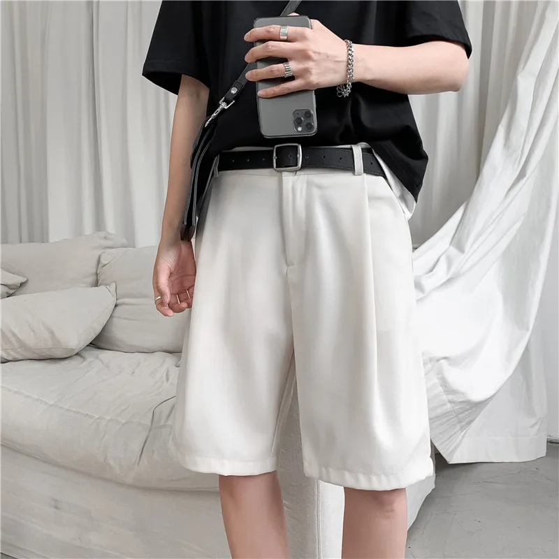NEWSummer Men's Shorts Straight Fit Knee-Length Short Suit Pant Solid Beige Black Summer Clothing Student Thin Casual Shorts Man
NEWSummer Men's Shorts Straight Fit Knee-Length Short Suit Pant Solid Beige Black Summer Clothing Student Thin Casual Shorts Man