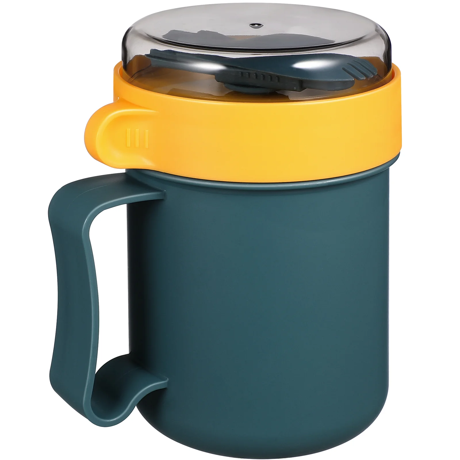 Microwavable Soup Mug with Lid Scoop Cereal Cup with Handle for Soups Noodles Hot Milk Suitable for Home School Office Travel
Microwavable Soup Mug with Lid Scoop Cereal Cup with Handle for Soups Noodles Hot Milk Suitable for Home School Office Travel