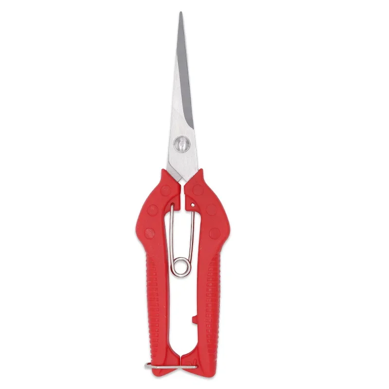 Stainless Steel Blade Pointed Straight Head Pruning Shears Red PP Handle Bonsai Flowers Garden Scissors Household Hand Tools
Stainless Steel Blade Pointed Straight Head Pruning Shears Red PP Handle Bonsai Flowers Garden Scissors Household Hand Tools