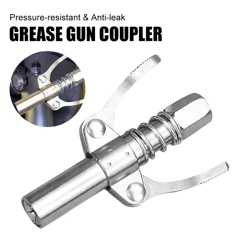 Grease Gun Coupler 10000PSI High Pressure Grease Nozzle Oil Pump Car Syringe Lubricant Tip Repair Accessories Lubricant
Grease Gun Coupler 10000PSI High Pressure Grease Nozzle Oil Pump Car Syringe Lubricant Tip Repair Accessories Lubricant