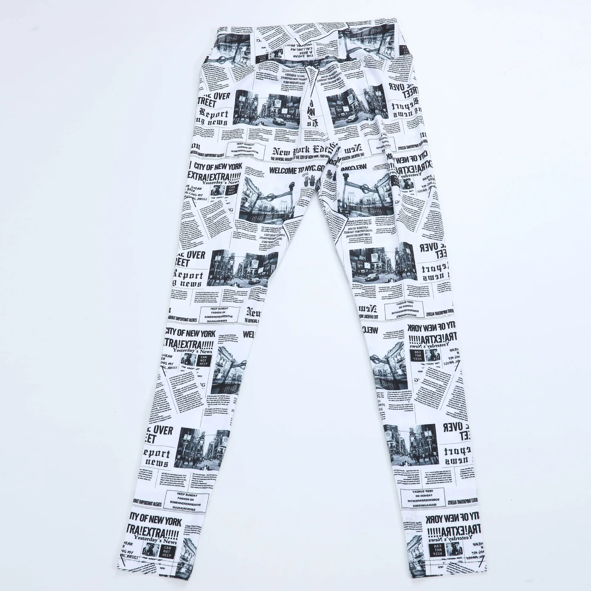 New Black White High Waist Seamless Yoga Pants Women Newspaper Letter Print Streetwear Leggings Fitness Women Sexy Casual Pants New Black White High Waist Seamless Yoga Pants Women Newspaper Letter Print Streetwear Leggings Fitness Women Sexy Casual Pants