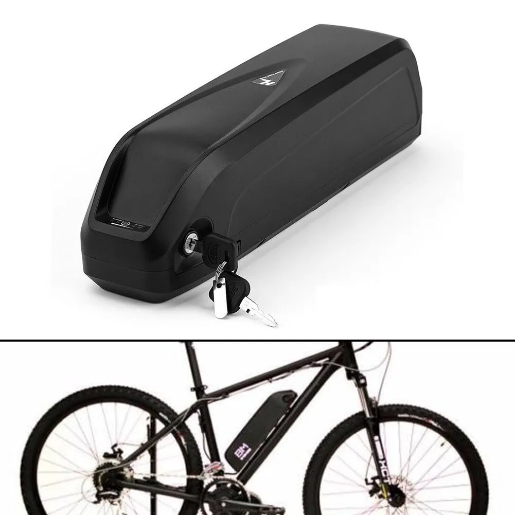 

Reliable For HaiLong Max Ebike 3648V52V Large Capacity Ebike Batterery Box Case Durable Black Plastic Material