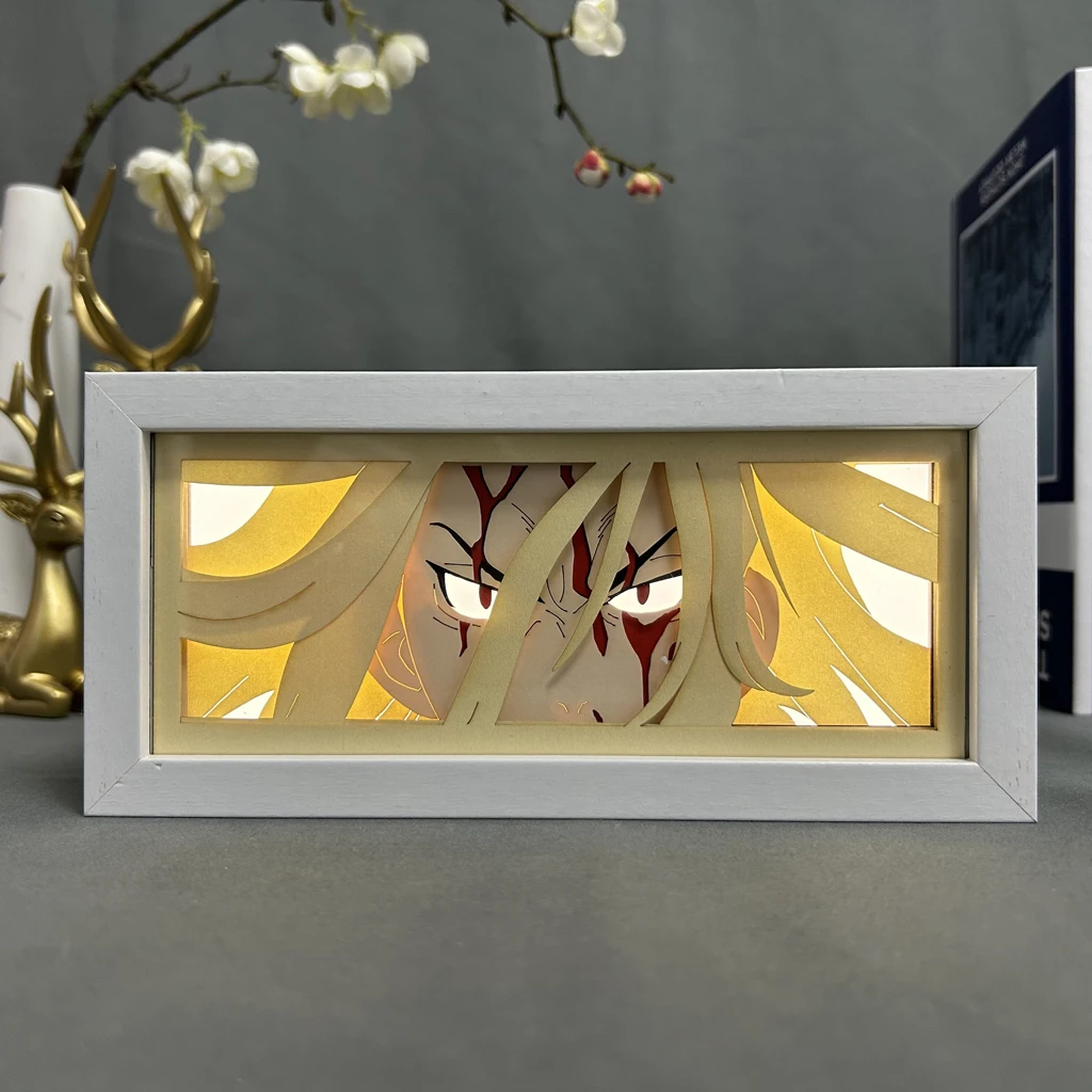 paper cut shadow box anime Tokyo Revengers Mikey for Bedroom Decoration Manga Table Desk Lamp Anime Lightbox Mikey Face Eyes
paper cut shadow box anime Tokyo Revengers Mikey for Bedroom Decoration Manga Table Desk Lamp Anime Lightbox Mikey Face Eyes