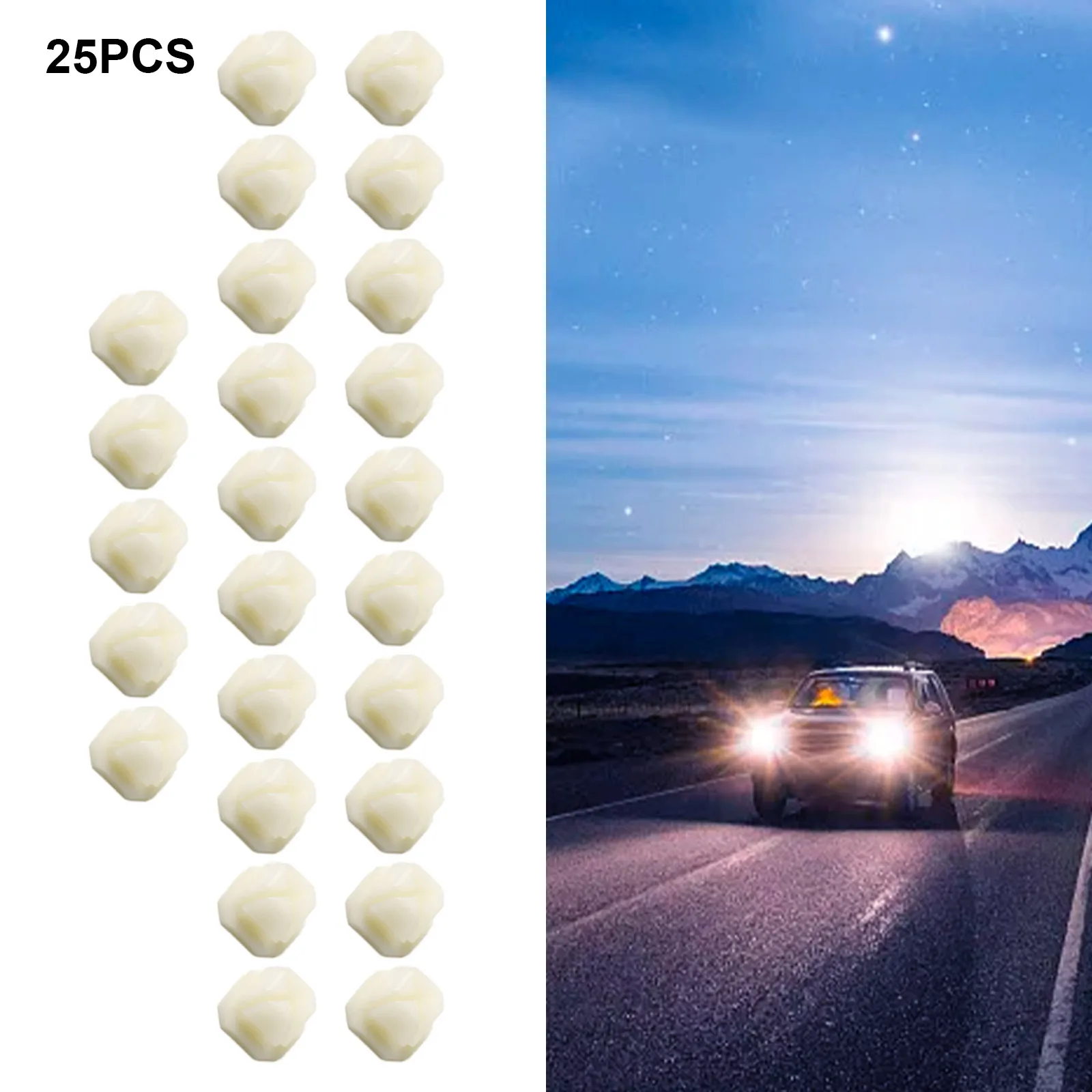 25 Car Clips Headlight Bezel Grill #8/#10 Screw Nut Clip Fit 5/16\" Square Hole For Replaces 347347 For Auveco 11691 For PAS1574
25 Car Clips Headlight Bezel Grill #8/#10 Screw Nut Clip Fit 5/16\" Square Hole For Replaces 347347 For Auveco 11691 For PAS1574