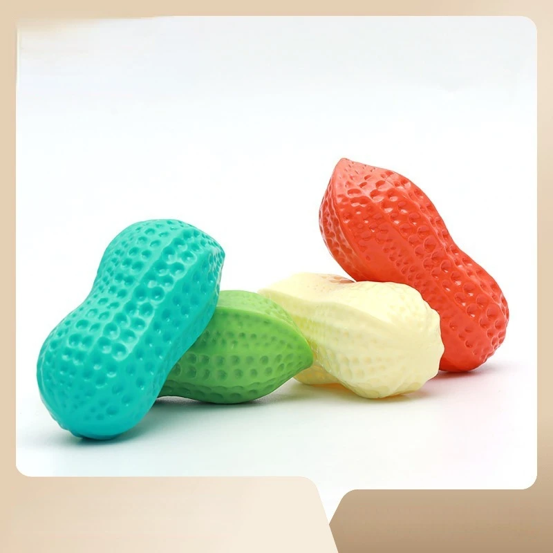 Dog Teething Sound Squishy Toys Bite Resistant Peanut Shaped Creamy Toys Teeth Cleaning Teeth Grinding Sticks Pet Accessories
Dog Teething Sound Squishy Toys Bite Resistant Peanut Shaped Creamy Toys Teeth Cleaning Teeth Grinding Sticks Pet Accessories