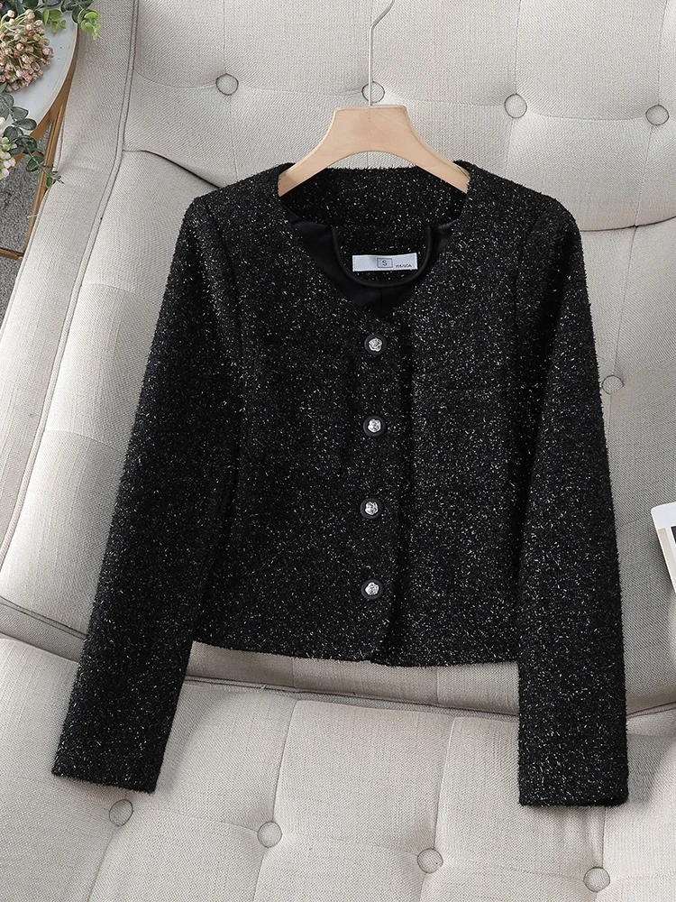 Black Yellow Ladies Short Casual Blazer Women Female Long Sleeve O-Neck Jacket Coat For Autumn Winter REFE-2022
Black Yellow Ladies Short Casual Blazer Women Female Long Sleeve O-Neck Jacket Coat For Autumn Winter REFE-2022