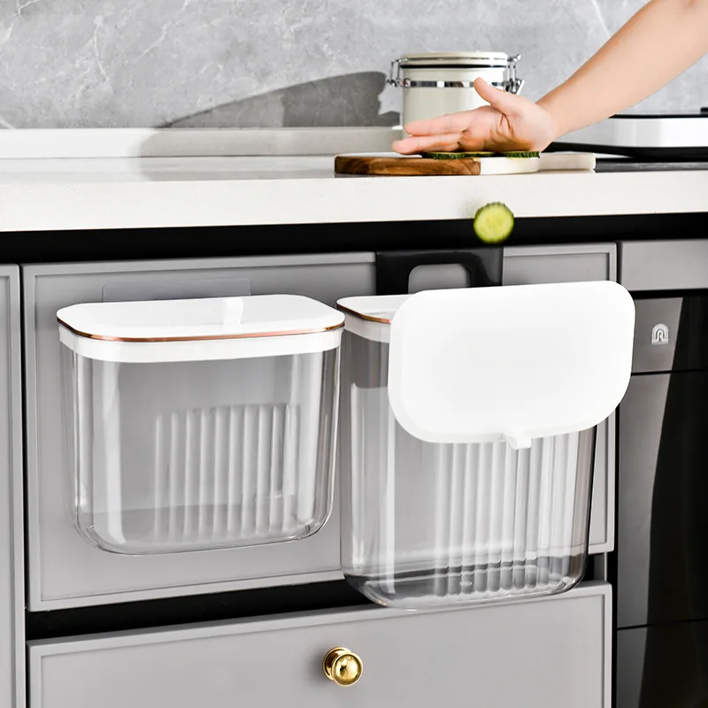 Wall Mounted Trash Can Kitchen Waste Storage Bucket Bathroom Toilet Sewn Paper Basket Home Appliance Kitchen Accessories
Wall Mounted Trash Can Kitchen Waste Storage Bucket Bathroom Toilet Sewn Paper Basket Home Appliance Kitchen Accessories