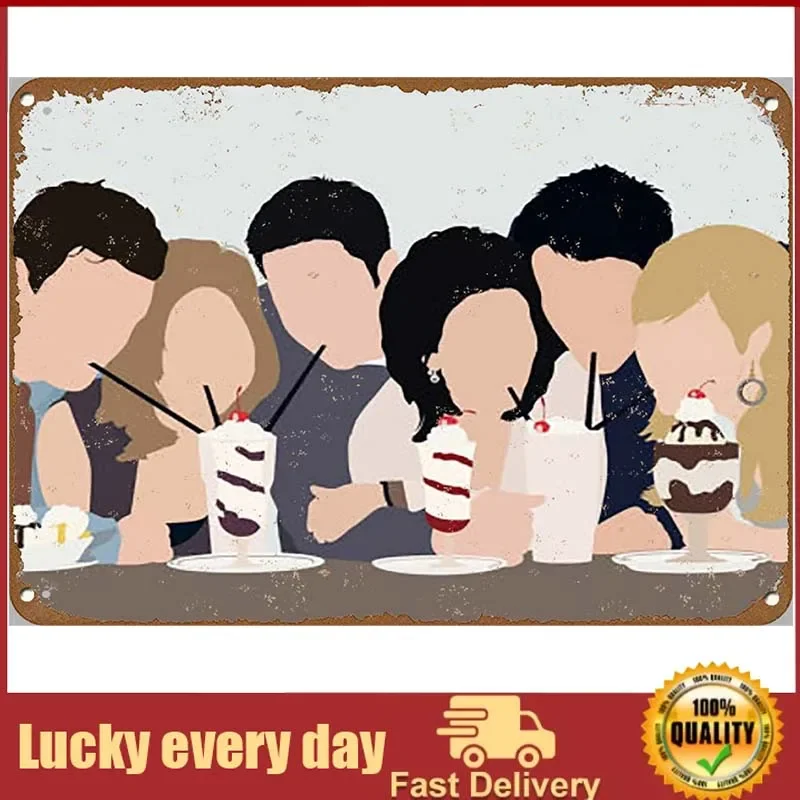 Friends tv show 90s-00s minimalist Novelty Retro Metal Tin Sign Poster Plaque Bar Pub Club Cafe Home decor Plate Wall Art
Friends tv show 90s-00s minimalist Novelty Retro Metal Tin Sign Poster Plaque Bar Pub Club Cafe Home decor Plate Wall Art