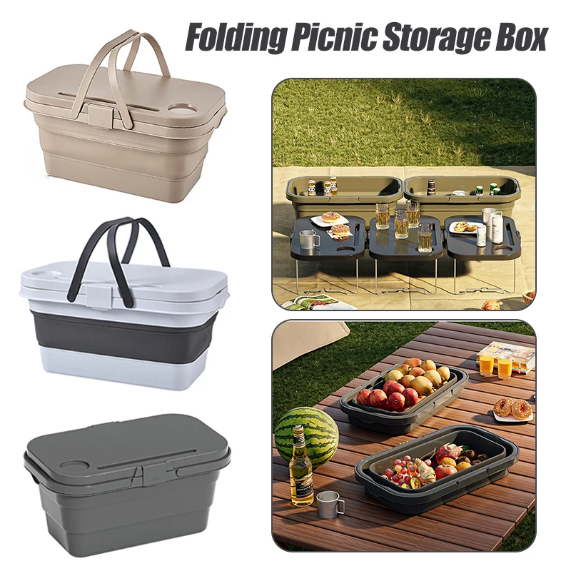 Multifunctional Folding Bucket Picnic Camping Box Portable Outdoor Travel Beach Food Fruit Water Container Storage Basket
Multifunctional Folding Bucket Picnic Camping Box Portable Outdoor Travel Beach Food Fruit Water Container Storage Basket