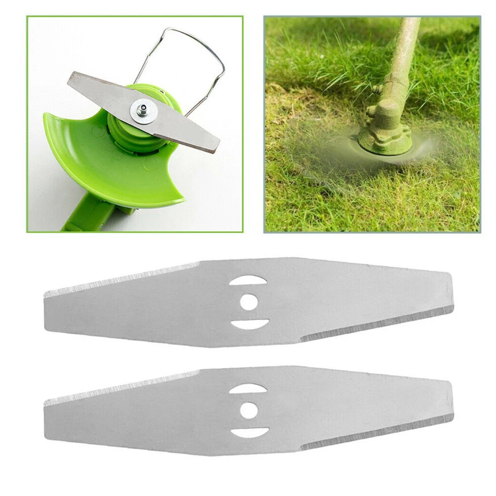 2pcs Metal Grass String Trimmer Head Steel Replacement Saw Blades Lawn Mower Fittings Length 150mm Lawn Mower Fittings Accessor
2pcs Metal Grass String Trimmer Head Steel Replacement Saw Blades Lawn Mower Fittings Length 150mm Lawn Mower Fittings Accessor