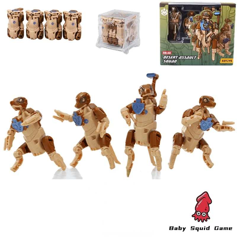 Original Stock 52TOYS Beastbox BB48 Desert Assault Squad Small Proportion Transformation Toy Action Figure Model Toy Collection
Original Stock 52TOYS Beastbox BB48 Desert Assault Squad Small Proportion Transformation Toy Action Figure Model Toy Collection