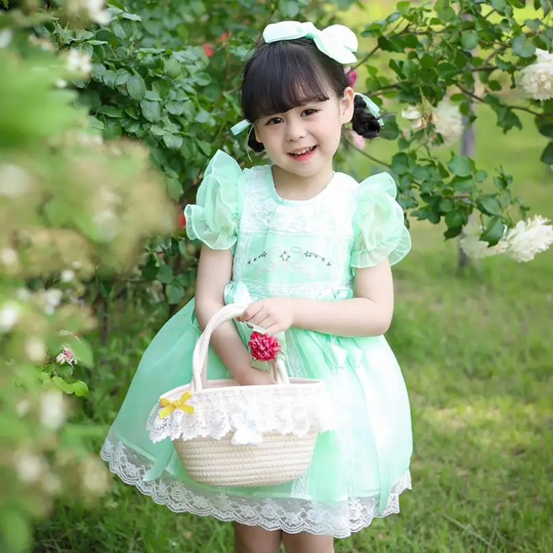 Summer Spanish Lolita Princess Frock Lace Puff Sleeve Design Birthday Eid Party Gown Girls Sweet Cute Dresses A2740
Summer Spanish Lolita Princess Frock Lace Puff Sleeve Design Birthday Eid Party Gown Girls Sweet Cute Dresses A2740