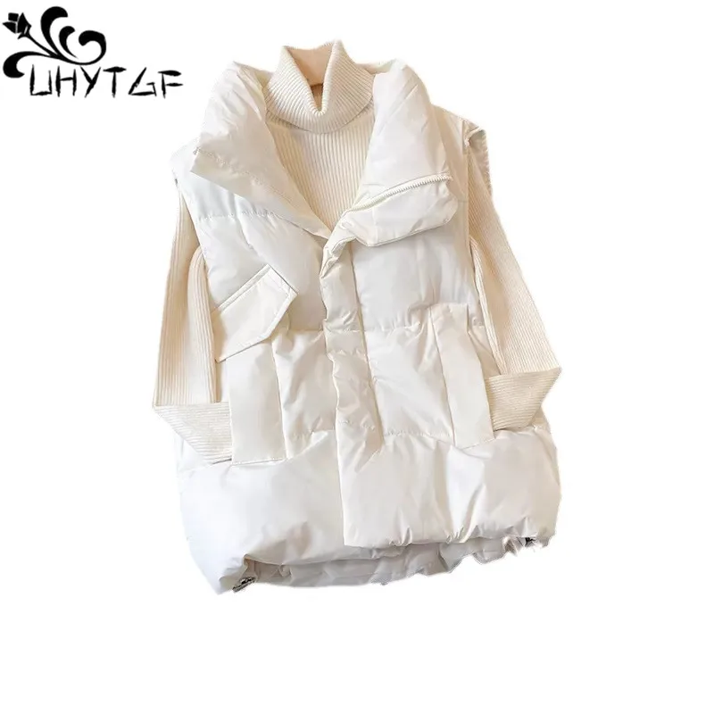 Жилетка женская однотонная, пуховая хлопковая куртка без рукавов, женский кардиган на молнии, теплая безрукавка для осени и зимы, 2023, 2750
Жилетка женская однотонная, пуховая хлопковая куртка без рукавов, женский кардиган на молнии, теплая безрукавка для осени и зимы, 2023, 2750