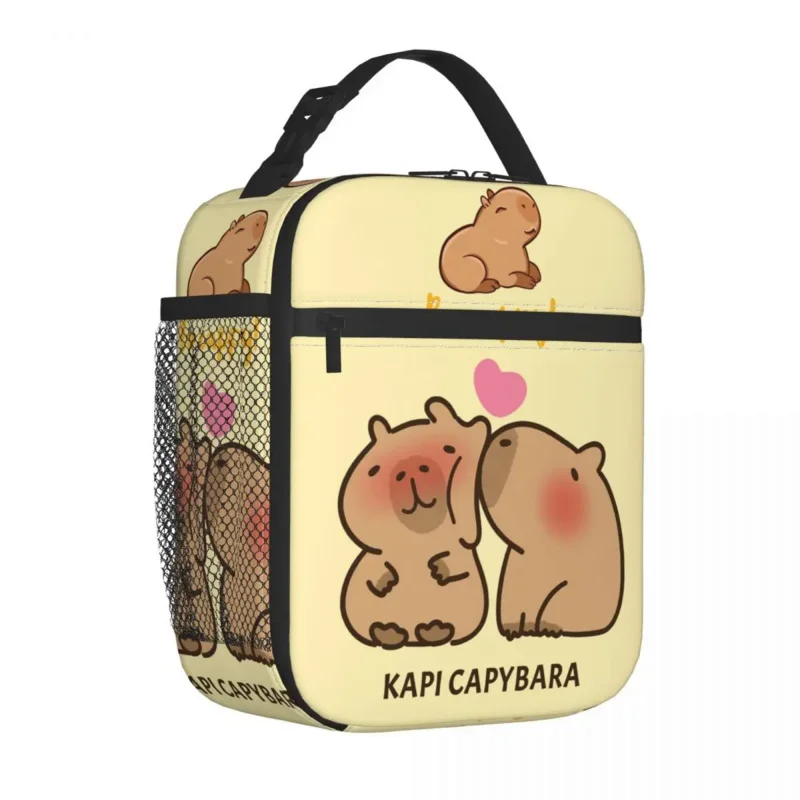 Cute Happy Capybara Product Insulated Lunch Bag for Kids School Storage Food Box Portable Unique Design Cooler Thermal Bento Box
Cute Happy Capybara Product Insulated Lunch Bag for Kids School Storage Food Box Portable Unique Design Cooler Thermal Bento Box