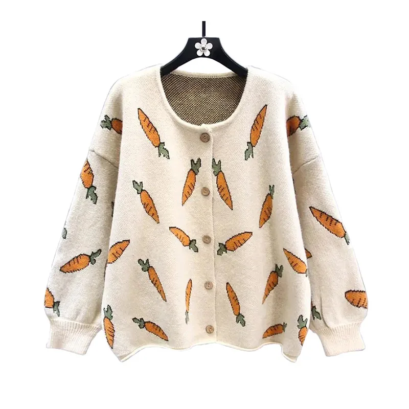 Vintage Print Women Sweater Cardigans Autumn Winter O Neck Knit Jumper Sweater Jackets Female 2023 New Knitwear Cardigans Women
Vintage Print Women Sweater Cardigans Autumn Winter O Neck Knit Jumper Sweater Jackets Female 2023 New Knitwear Cardigans Women