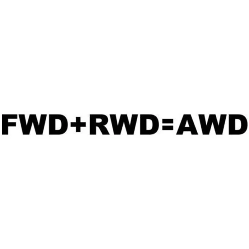 Fwd + Rwd = шикарная фотография, наклейка на окно, автозапчасти, мотоциклетный шлем, автомобильный Стайлинг, бампер, индивидуальная наклейка
Fwd + Rwd = шикарная фотография, наклейка на окно, автозапчасти, мотоциклетный шлем, автомобильный Стайлинг, бампер, индивидуальная наклейка