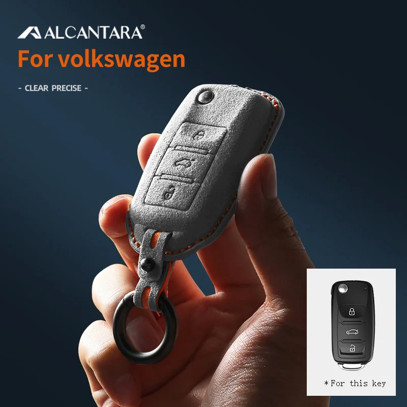 Alcantara Suede Car Key Case Cover Shell Protector For VW Volkswagen Polo Tiguan Passat Golf Jetta Lavida Sagitar Bora Accessory
Alcantara Suede Car Key Case Cover Shell Protector For VW Volkswagen Polo Tiguan Passat Golf Jetta Lavida Sagitar Bora Accessory