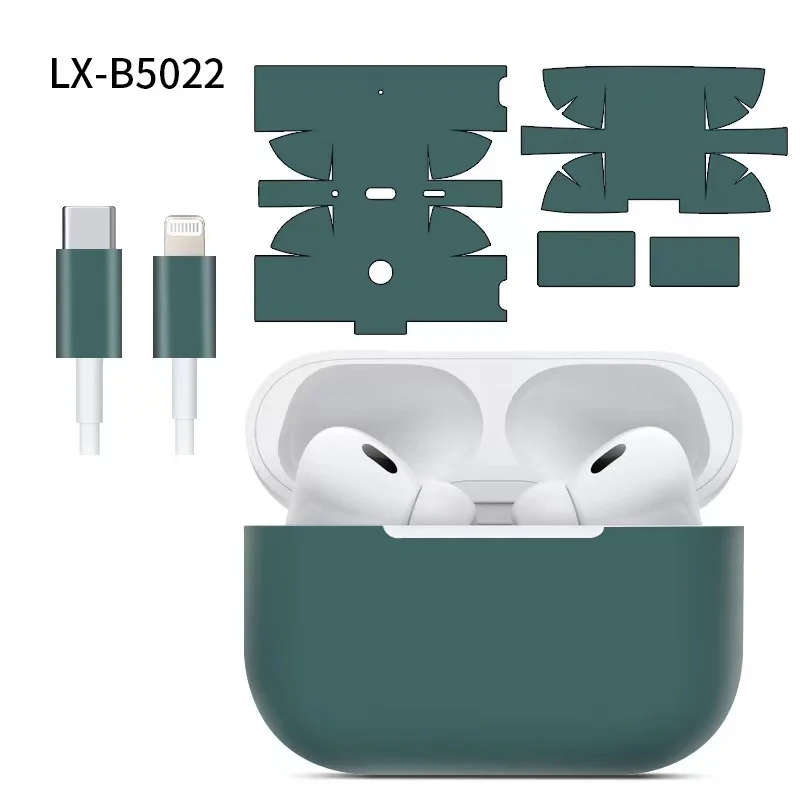 2PCS Transparent Matte Decal Skin for AirPods Pro 2 Full Body Protector Plain Color 3M Wrap Film Cover for AirPods 1 2 3 Sticker
2PCS Transparent Matte Decal Skin for AirPods Pro 2 Full Body Protector Plain Color 3M Wrap Film Cover for AirPods 1 2 3 Sticker