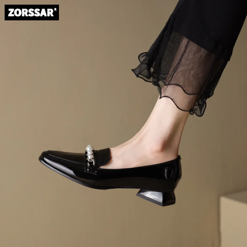 Large Size Single Shoes Women 2023 Spring New Thick Heel Work shoes Fashion pearl Women Low-top Shoes Women Heels for Women
Large Size Single Shoes Women 2023 Spring New Thick Heel Work shoes Fashion pearl Women Low-top Shoes Women Heels for Women