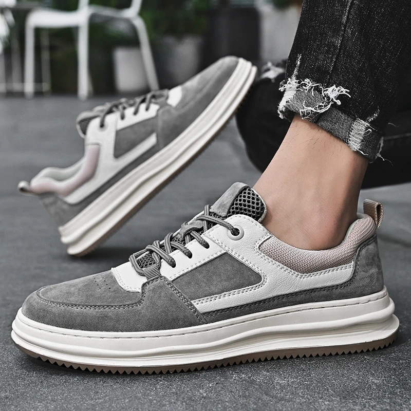 men Casual Sneakers Brand Genuine Leather + mesh Shoes For Men Sports Outdoor Walking Fashion 2023 Spring autumn sneakers men
men Casual Sneakers Brand Genuine Leather + mesh Shoes For Men Sports Outdoor Walking Fashion 2023 Spring autumn sneakers men