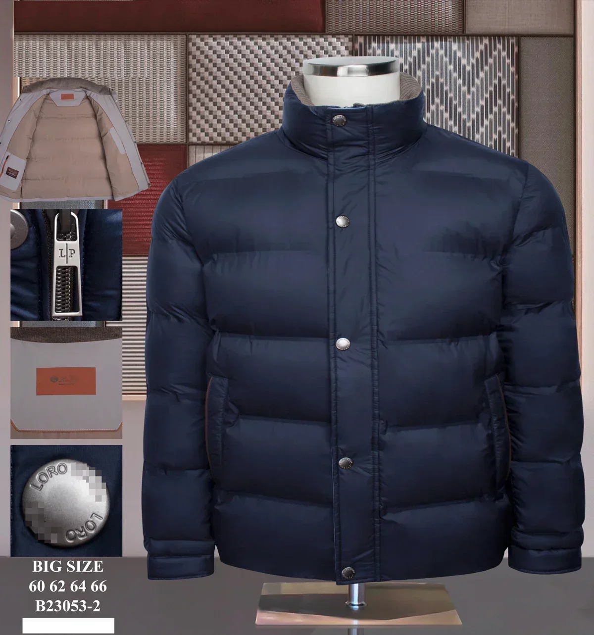 BILLIONAIRE BLSK CPRT Jacket big size 60-66 men 2024 Autumn winter New thick comfort Warm Zipper high quality Coat
BILLIONAIRE BLSK CPRT Jacket big size 60-66 men 2024 Autumn winter New thick comfort Warm Zipper high quality Coat