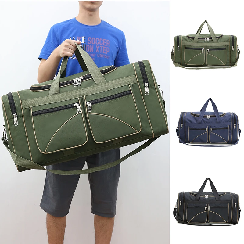 

Large Gym Sports Fitness Bag for Man Male Suitcase Travel Big Luggage Handbag Duffel Military Tactical Men'S Shoulder Train Bag