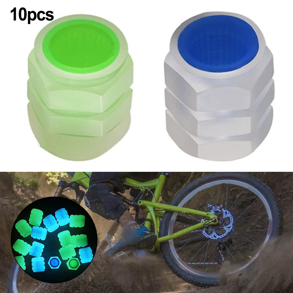 6/10pcs Fluorescent Bike Wheel Tire Valve Cap Glowing In Dark Universal Tyre Valve Cover Replacement Bicycle Accessories
6/10pcs Fluorescent Bike Wheel Tire Valve Cap Glowing In Dark Universal Tyre Valve Cover Replacement Bicycle Accessories