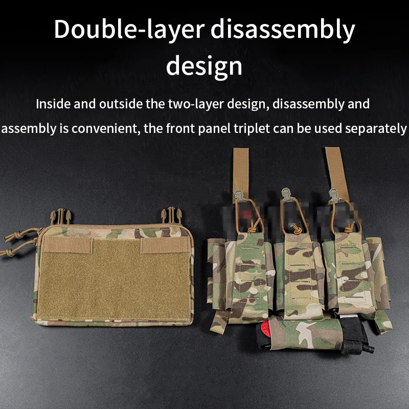 Tactical G-hook DOPE Front Flap Double Stack Abdominal Fanny Pack Triple Magazine Insert Kangaroo Pouch FCPC FCSK Carrier Vest
Tactical G-hook DOPE Front Flap Double Stack Abdominal Fanny Pack Triple Magazine Insert Kangaroo Pouch FCPC FCSK Carrier Vest