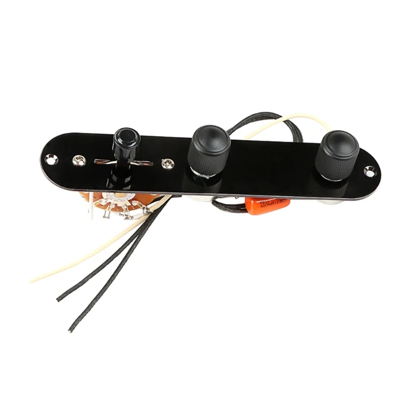 Control Plate, 3 Way Loaded Metal Prewired Guitar Control Plate for Guitar Replacement Parts Control Plate Sets
Control Plate, 3 Way Loaded Metal Prewired Guitar Control Plate for Guitar Replacement Parts Control Plate Sets