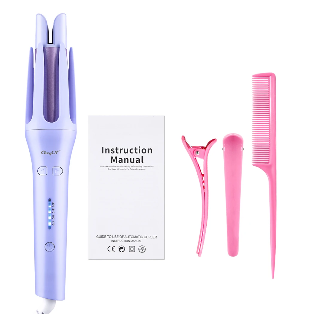 Automatic Hair Curler CkeyiN Automatic Hair Curler 32MM - Professional Curling Wand