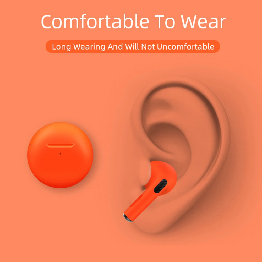 Pro6 TWS Wireless Headphones Bluetooth Earphone Earbuds Bass Headset Air Pro 6 Sport Earpiece With Mic For IOS & Andorid Phones
Pro6 TWS Wireless Headphones Bluetooth Earphone Earbuds Bass Headset Air Pro 6 Sport Earpiece With Mic For IOS & Andorid Phones