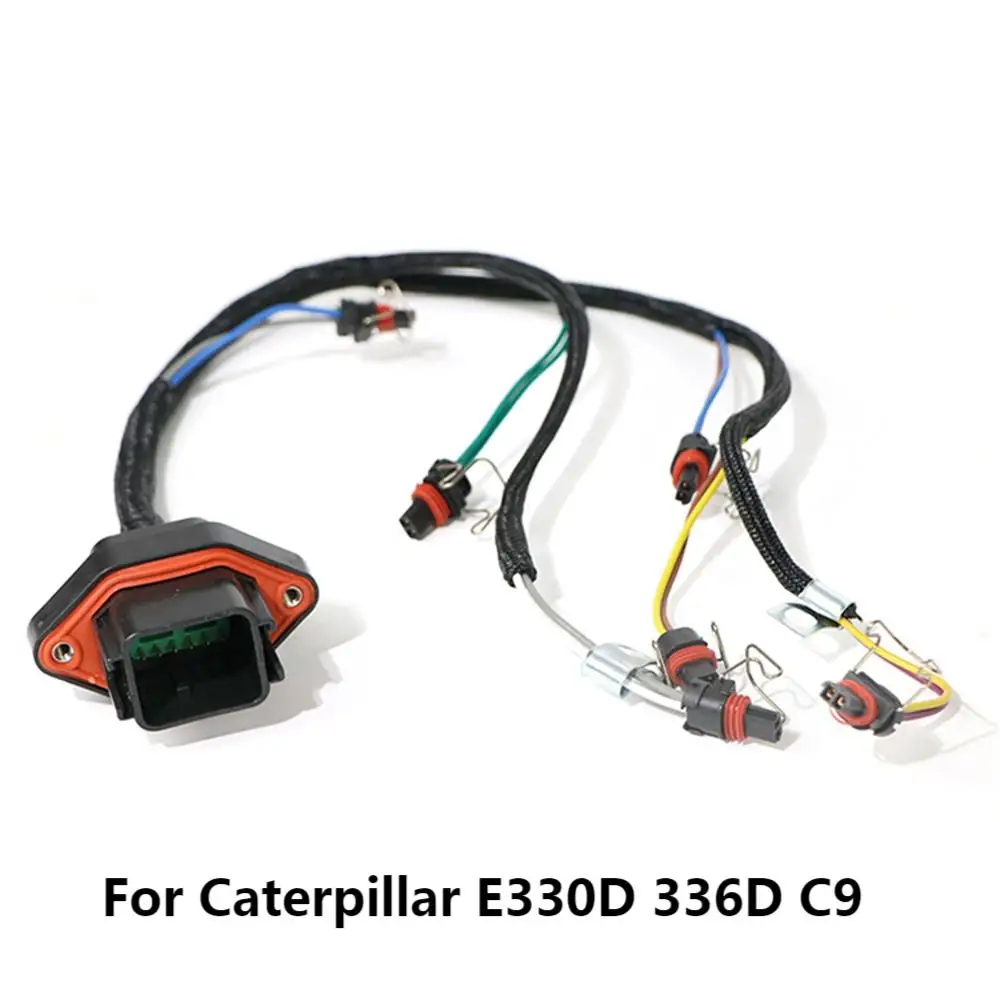 For Caterpillar CAT E330D336D injector C9 engine wiring harness to plug excavator accessories connector line
For Caterpillar CAT E330D336D injector C9 engine wiring harness to plug excavator accessories connector line