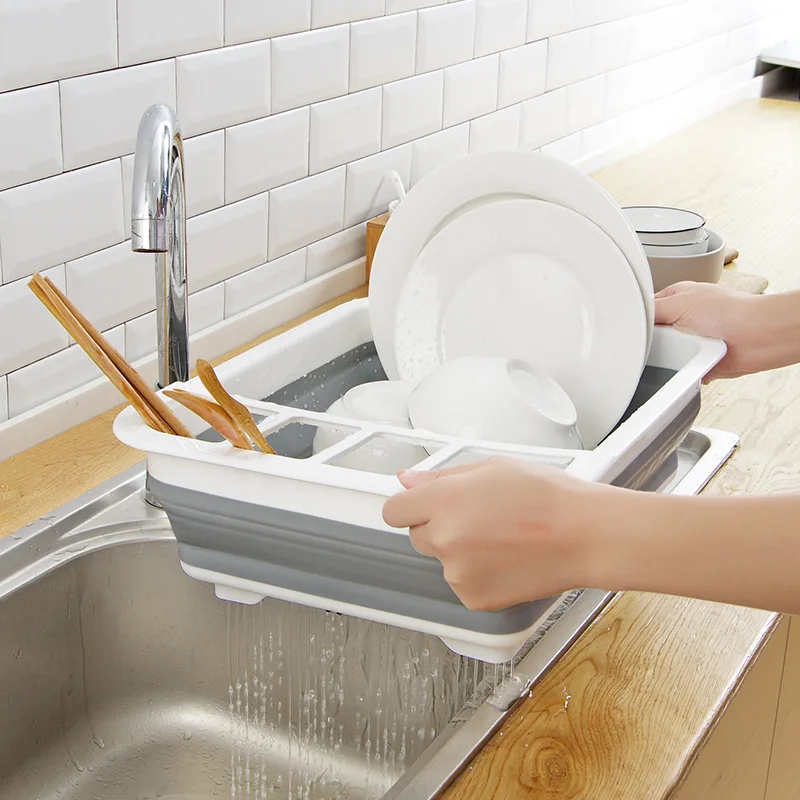 Water Leakage Folding Drain Bowl Tray Rack, Plastic Tableware Bowl, Chopsticks Storage Box, Kitchen Utensils, Dish Storage Rack
Water Leakage Folding Drain Bowl Tray Rack, Plastic Tableware Bowl, Chopsticks Storage Box, Kitchen Utensils, Dish Storage Rack