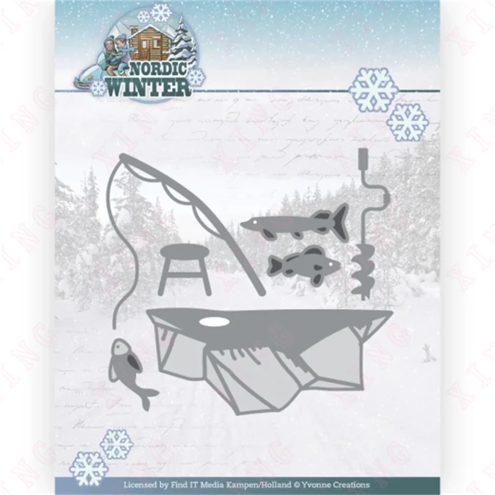 New Metal Cutting Dies Scrapbook Diary Decoration Embossing Templates 2023 Diy Handmade Craft Greeting Card Nordic Fishing Molds
New Metal Cutting Dies Scrapbook Diary Decoration Embossing Templates 2023 Diy Handmade Craft Greeting Card Nordic Fishing Molds