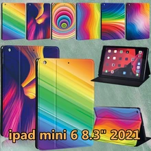 New Case for IPad Mini 6 A2567 A2568 A2569 Case Funda Apple IPad Mini 6 2021 8.3" Leather Watercolor Pattern Protective Cover
New Case for IPad Mini 6 A2567 A2568 A2569 Case Funda Apple IPad Mini 6 2021 8.3" Leather Watercolor Pattern Protective Cover
