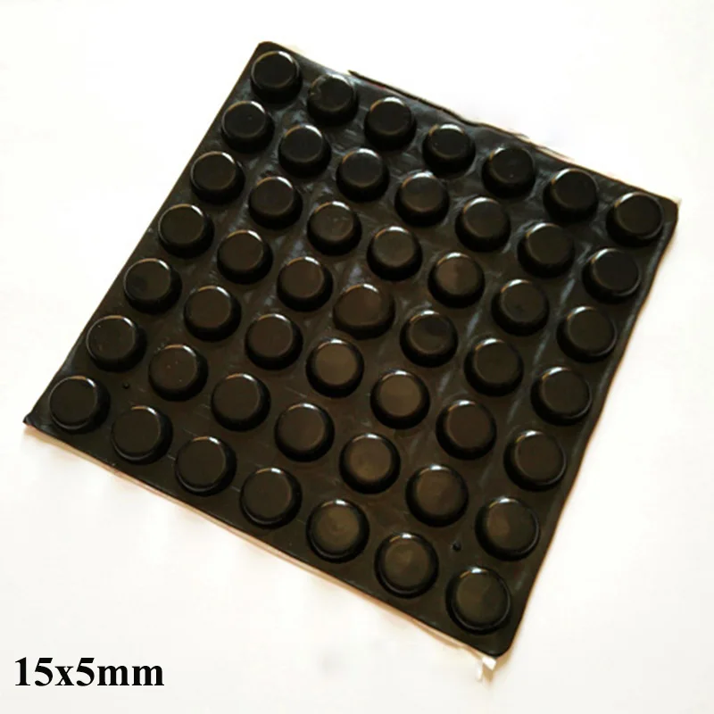 15x5Mm Self Adhesive Round Silicone Rubber Bumpers Soft Black Anti-Slip Shock Absorber Feet Pads Damper Home Application
15x5Mm Self Adhesive Round Silicone Rubber Bumpers Soft Black Anti-Slip Shock Absorber Feet Pads Damper Home Application