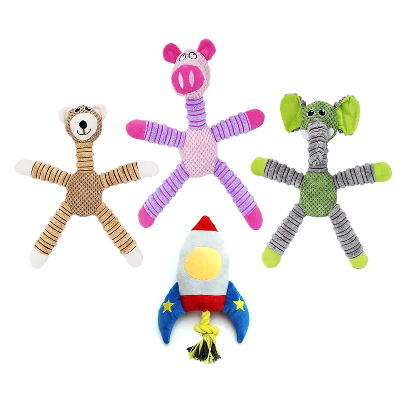 Dog Plush Toy Interactive Bite Resistance Dog Accessorie Teeth Cleaning Squeak Sound Toy For Puppy Small Medium Large Dogs
Dog Plush Toy Interactive Bite Resistance Dog Accessorie Teeth Cleaning Squeak Sound Toy For Puppy Small Medium Large Dogs