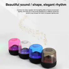 L17-b Colored Light Transparent Plexiglass Glass Bluetooth-compatible Speaker Dazzling Light Mini Subwoofer Crystal Speaker 
L17-b Colored Light Transparent Plexiglass Glass Bluetooth-compatible Speaker Dazzling Light Mini Subwoofer Crystal Speaker