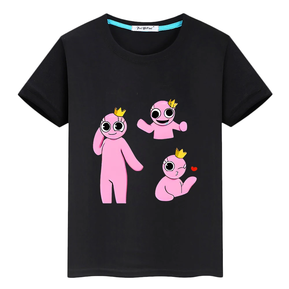 Rainbow Friend boys girl Kawaii 100%Cotton T-shirt Print Short O-Neck anime Tees y2k one piece Summer Casual Tops kids clothes
Rainbow Friend boys girl Kawaii 100%Cotton T-shirt Print Short O-Neck anime Tees y2k one piece Summer Casual Tops kids clothes