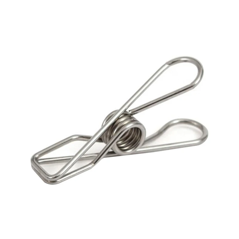 20 Pcs Multipurpose Windproof Clothespin Stainless Steel Marine Grade Durable Pegs Metal Hanging Clips for Clothes Towels Socks
20 Pcs Multipurpose Windproof Clothespin Stainless Steel Marine Grade Durable Pegs Metal Hanging Clips for Clothes Towels Socks