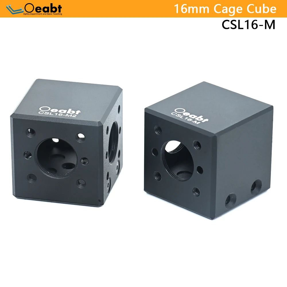 CSL16-M 16mm Cage Cube Mounted Turning Prism Mirrors Right Angle Reflective Prism Mount Compatible with SM05 Lens Sleeve
CSL16-M 16mm Cage Cube Mounted Turning Prism Mirrors Right Angle Reflective Prism Mount Compatible with SM05 Lens Sleeve