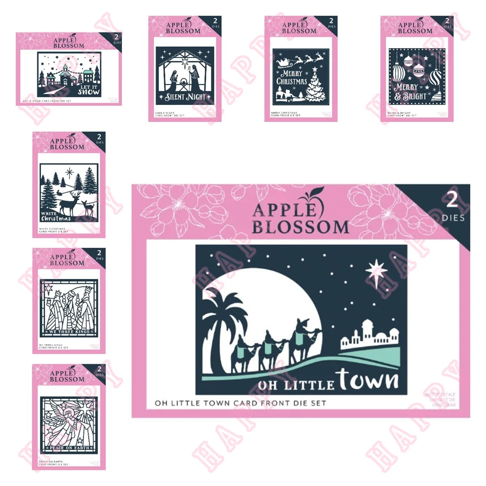 Silent Night Kings Snow Town Card Front Merry Christmas Metal Cutting Dies Craft DIY Scrapbook Paper Diary Decoration Handmade
Silent Night Kings Snow Town Card Front Merry Christmas Metal Cutting Dies Craft DIY Scrapbook Paper Diary Decoration Handmade