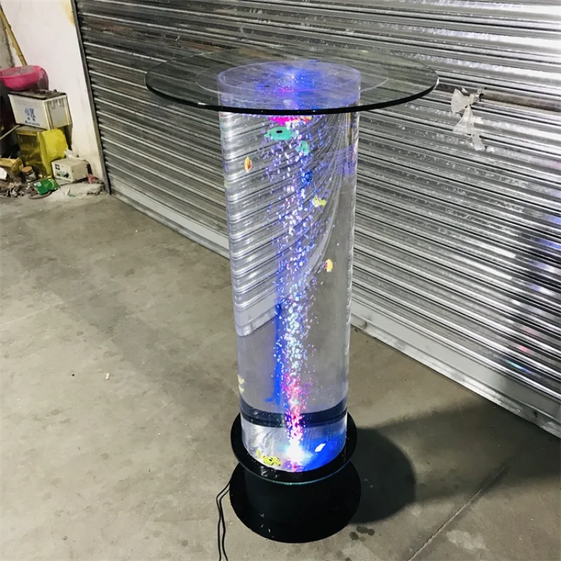 Customized led bar table hot sale furniture decor for night club new style water bubble bar table
Customized led bar table hot sale furniture decor for night club new style water bubble bar table